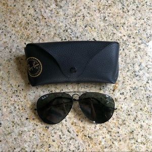 Ray-Ban Aviators Black (used)